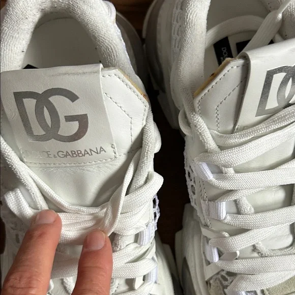 Dolce & Gabbana White Sneakers - Picture 3 of 8